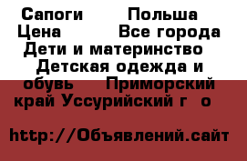 Сапоги Demar Польша  › Цена ­ 550 - Все города Дети и материнство » Детская одежда и обувь   . Приморский край,Уссурийский г. о. 